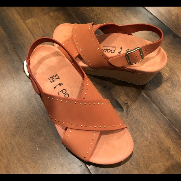 Birkenstock Samira Rivets wedges sandals NWOT - Picture 16 of 16